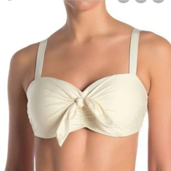 ATHENA tie front bikini top - Picture 1 of 5